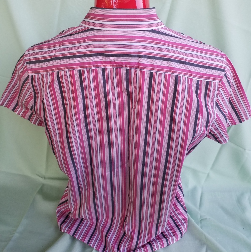 Michael Kors striped button down shirt - Picture 2 of 3